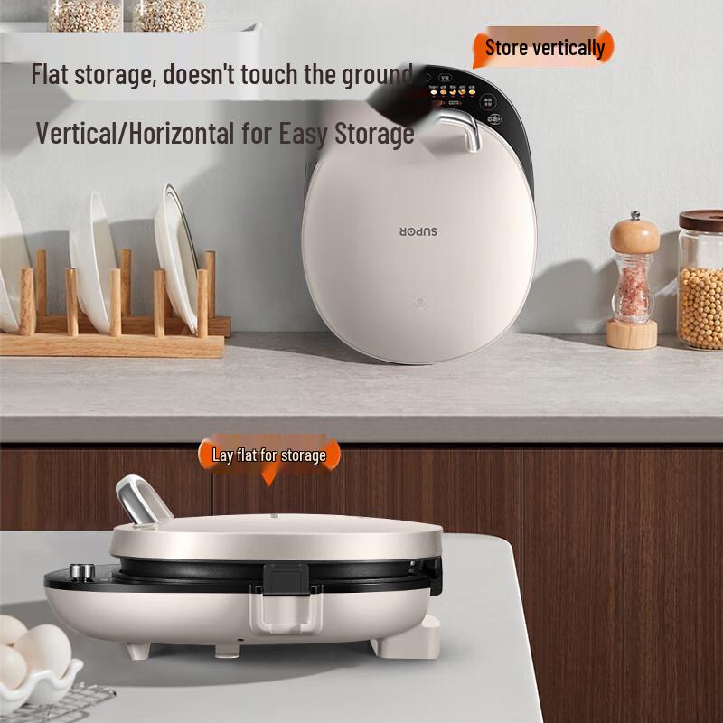 SUPOR 1800W Electric Pancake Maker with Steaming & Deep Pan CN plug (adapter included)