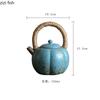 Vintage Handle Jug Ceramic Teapot Single Pot Tea Making Utensils Kung Fu TeaPot Tea Making Tools Tea Infuser Teaware Teapots