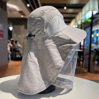 Outdoor Mosquito Head Net Hat with Neck Flap Fishing Hat Bucket Hat for Fishing Hiking Camping Climbing