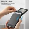 SUTENI H19 For iPhone 16 Pro Magnetic Case Card Holder Kickstand Litchi Texture Leather Back Cover