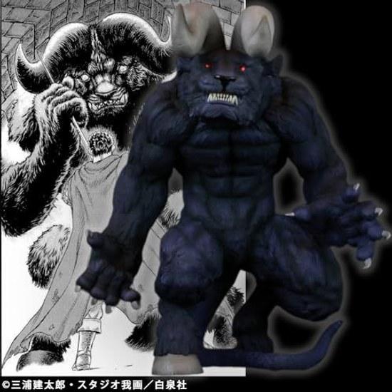 Character Figure Berserk Immortal Zodd Apostle Form Both Horns Ver. PURPLE Soft Vinyl Approximately 300mm Tall Colored Finished Product