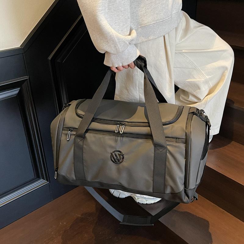 Travel Bag Large Capacity Portable Travel Clothes Storage Bag Yoga Sports Fitness Bag Korean Version Simple Luggage Bag