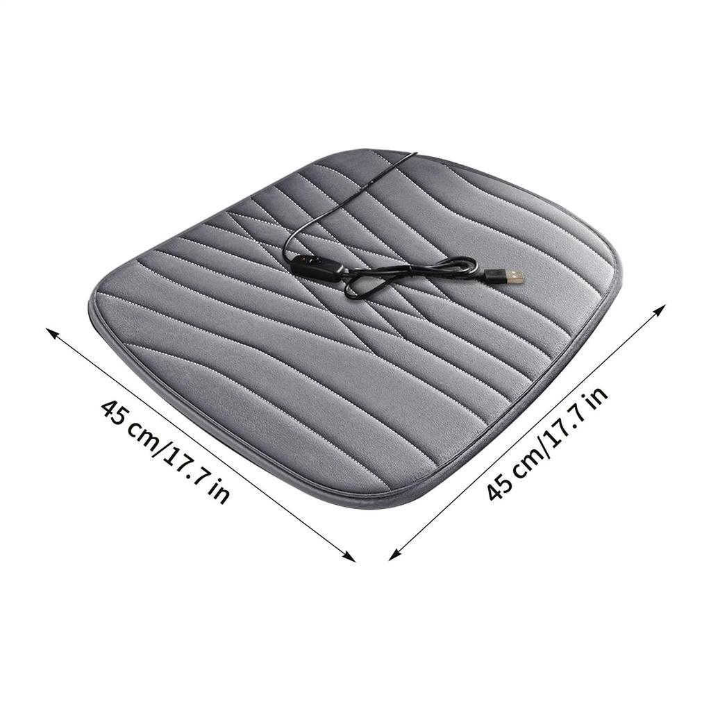 Car Seat Warmer Non-Slip Bottom Automotive Chair Warming Device Fast Heating Pad Seat Warmer For Suv Rv Truck Vehicle Auto Sedan