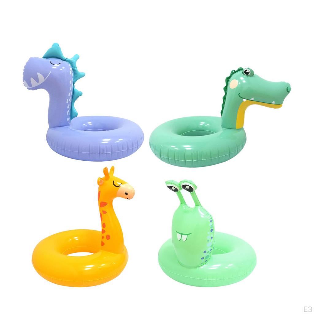 Inflatable Swimming Ring for Kids Cute Water Toy Beach Lake Sports
