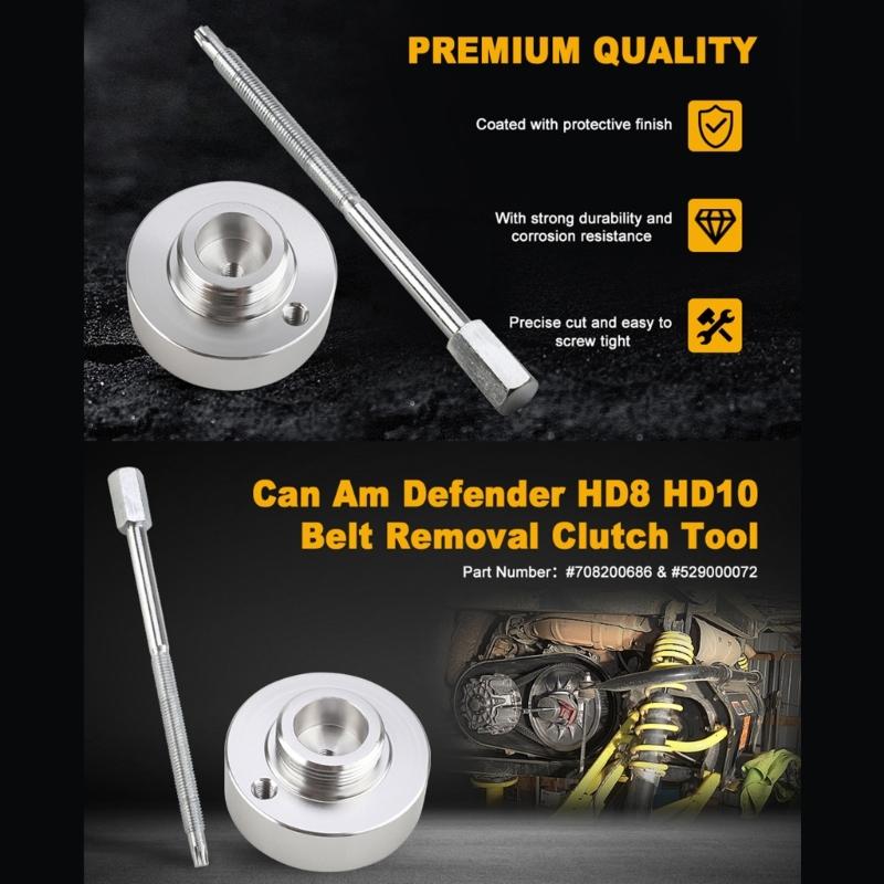 Szybkie i Niezawodne Narzędzie do Demontażu Paska Oszczędzające Czas Narzędzie do Wymiany Paska i Komponentów dla Can Am Defender HD8 i HD10