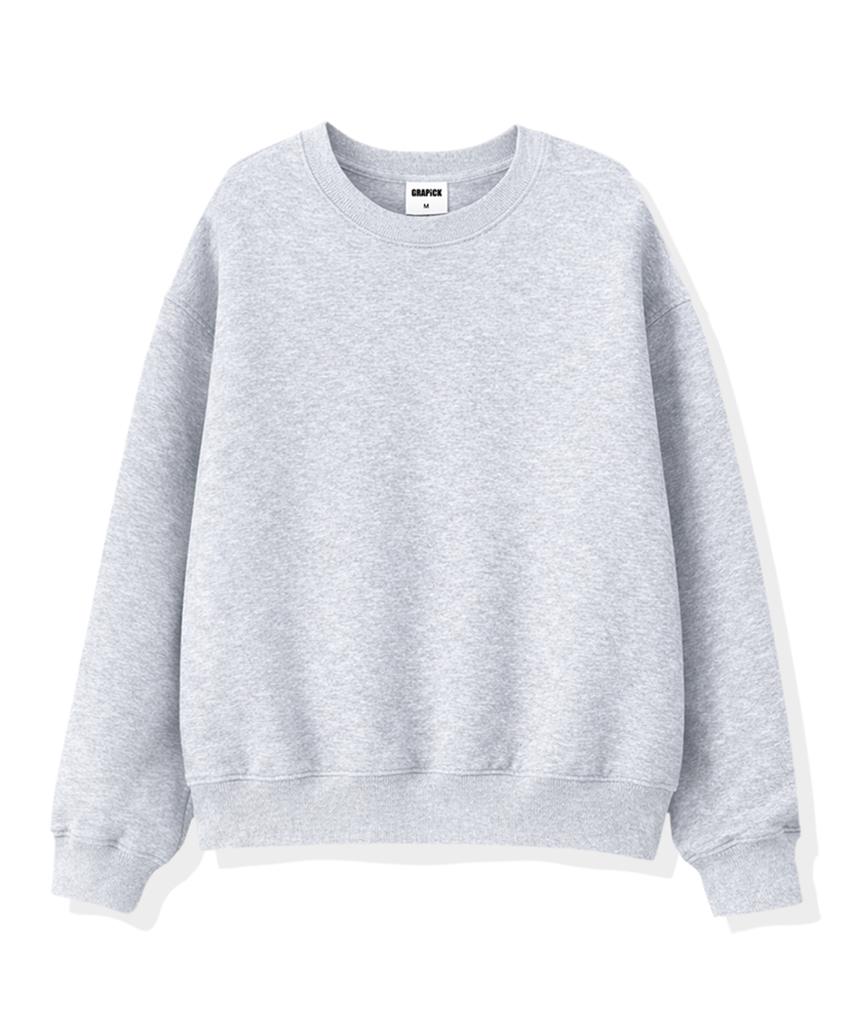 Geulapig Moss Oversized Sweatshirt 5 Colors [Grpm_6001]