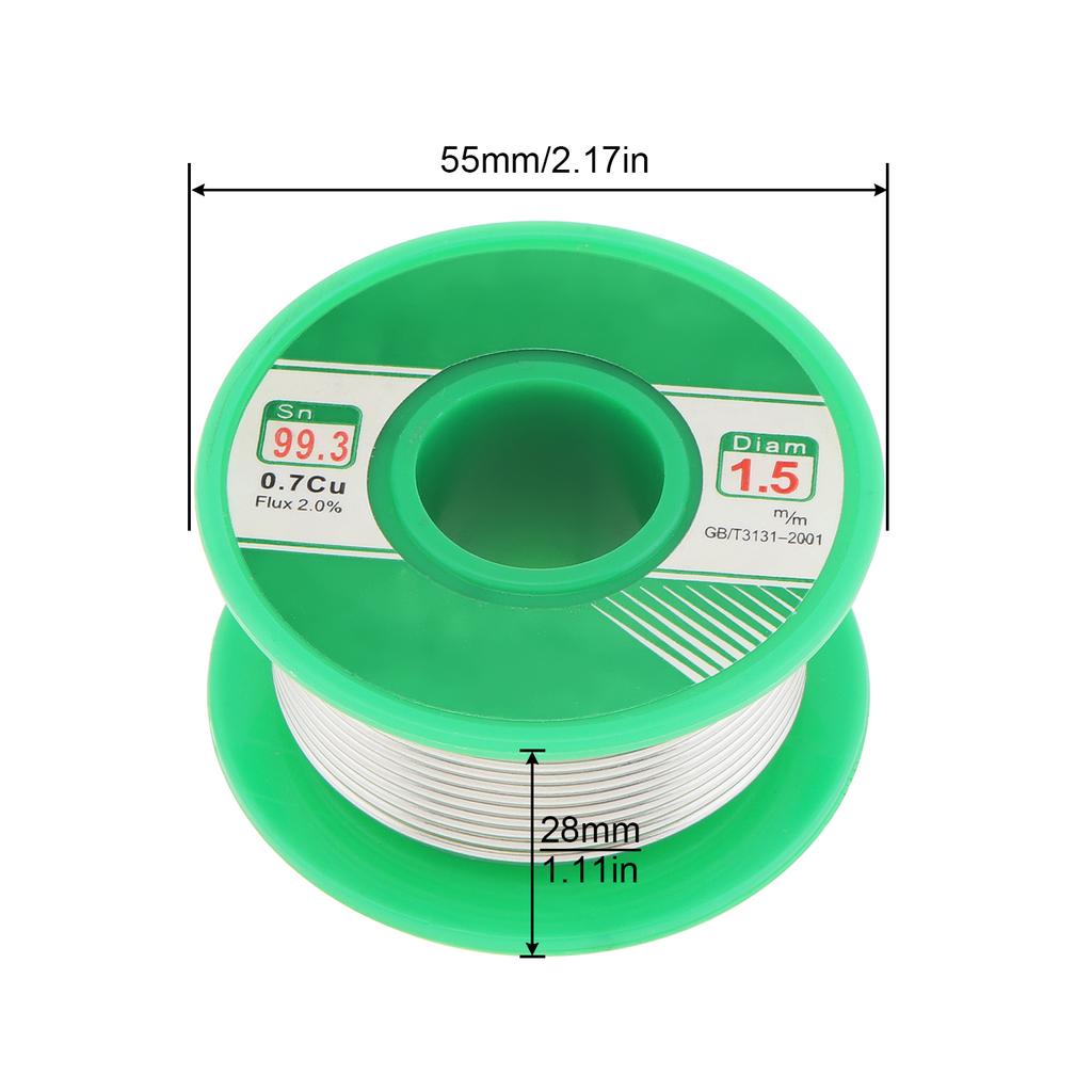 50g 1.5mm Tin Copper Alloy Welding Wire With Built-in Auxiliary Core Manual Circuit Connection Welding Auxiliary Supplies