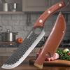 1PCS Stainless Steel Boning Knife Professional Cutting Knife Sharp Kitchen Chef Knife with Knife Sheath