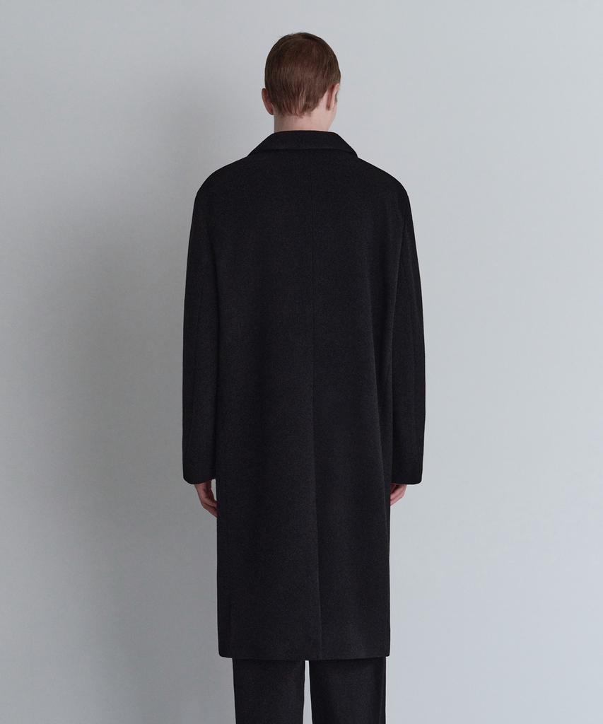Musinsa Standard Cashmere Blend Oversized Single Coat [Black]