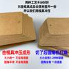 Blank Kraft Paper Card Hang Tag Jewelry Accessories Floral Art Clothing Labels Garment Tags DIY Alien Universal Hanging Rope