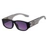 New trendy men's and women's sunglasses, European and American hollow sunglasses, outdoor travel sunshades