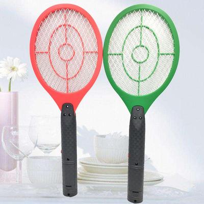 Seasonal Electric Mosquito Swatter with Battery - Compact Net Design for Small Areas