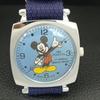 HAND-WINDING SWISS MENS REFURBISHED VINTAGE BLUE COLOR DIAL WATCH A707284-1