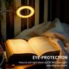 USB LED Desk Lamp with Clip Flexible Dimmable Study Reading Light 3 Color Temperatures Eye Protection Table Lamp