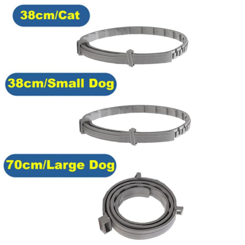 Pet Deworming Flea Collar Retractable Necklace Anti Flea and Tick Big Dog Puppy Cat Prevention Mosquitoes Pets Repellent Collar