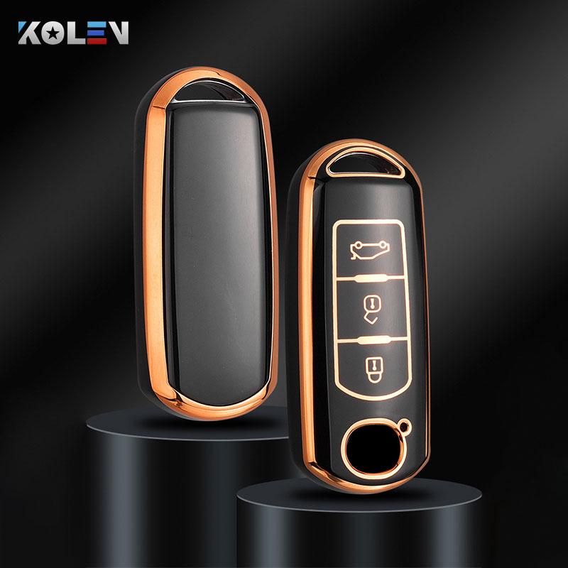 Fashion TPU Car Remote Key Case Cover Shell for Mazda 2 3 5 6 BL BM GJ Atenza Axela Demio CX-3 CX3 CX-5 CX5 CX7 CX-9 CX8 Keyless