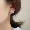 Pearl Earrings Female Korean Niche Light Luxury Star with The Same High-end Stud Earrings Temperament