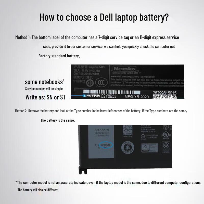 Dell Original Laptop Battery