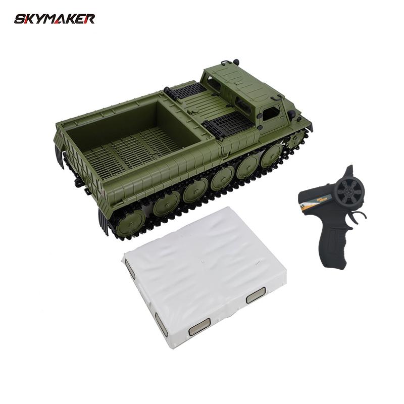 Wpl E-1 1/16 Rc Tank Toy 2.4G 4Wd Super Crawler Tracked Remote Control 1:16 Off-Road Vehicle Electric Kids Rc Toys For Boys