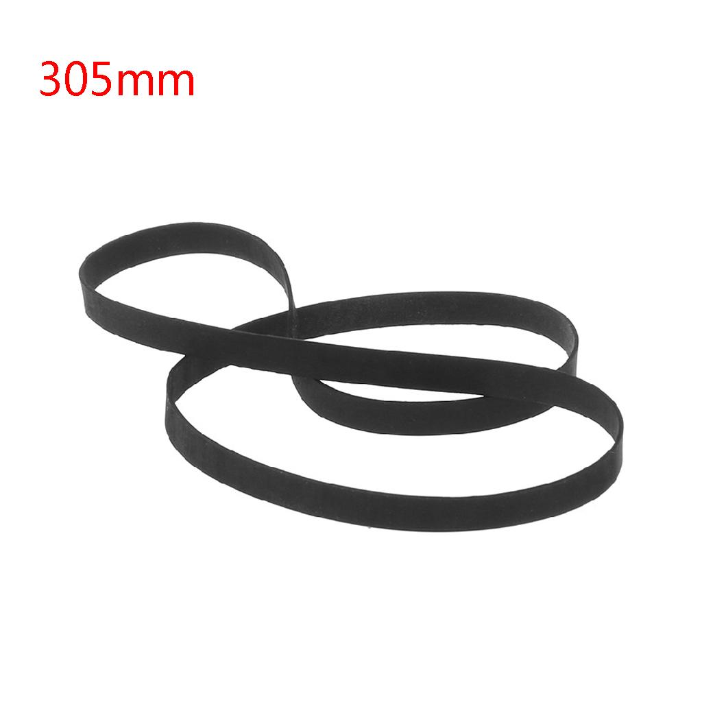 Replacement Turntable Belt Rubber Flat Drive Belt for Record Player DVD CD-ROM Repeater Phono 5mm Wide Belt