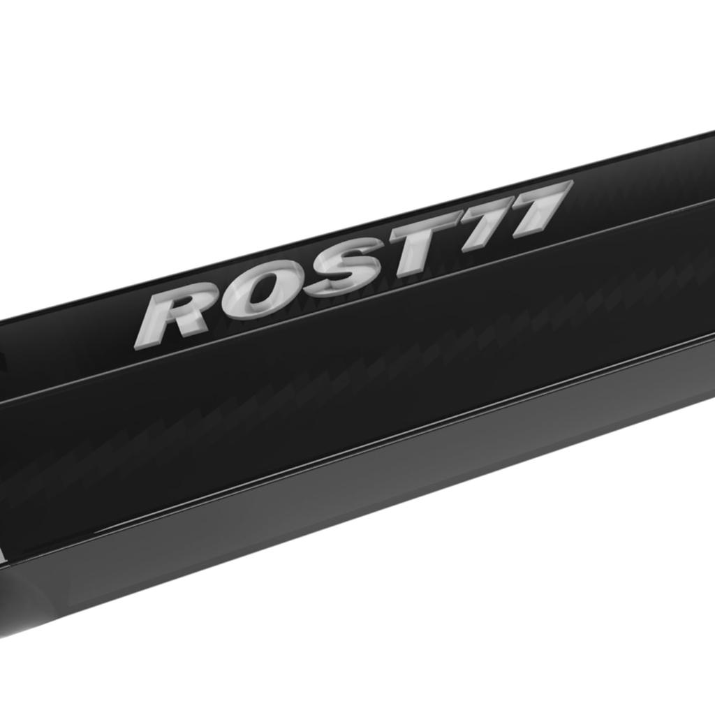 CUESOUL ROST 77 Transparent Set of Clear Clear and Clear Light Large One-Piece Flights, Standard, 3, Black, Blue, Green, (CS-77-XB136T-L)