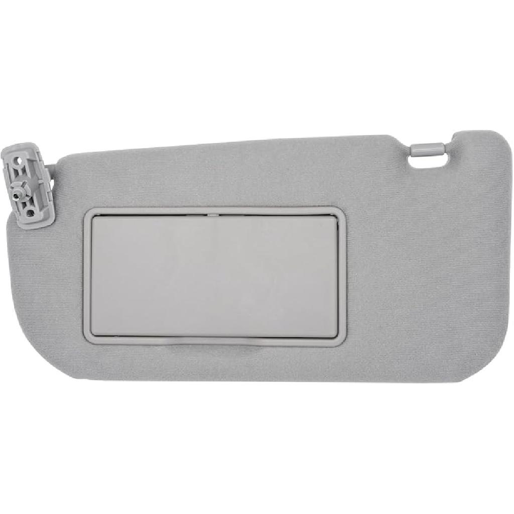 NHILES Driver Left Side Sun Visor Replacement Fits for KIA Sportage 2005-2010 Sunshade Without Light 85202-1F090LX Color Gray