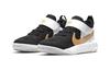 Nike Team Hustle D 10 Black White Metallic Gold PS CW6736-002