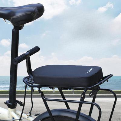 Cojín de Asiento Trasero para Bicicleta de Montaña y Carretera Almohadilla Ancha Suave Antideslizante Fácil de Instalar Grueso