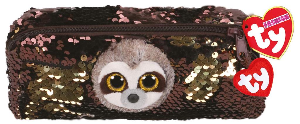 Zipit Ty Sequin Pencil Case Dangler Size: Approx. W22 D7 H10 95851