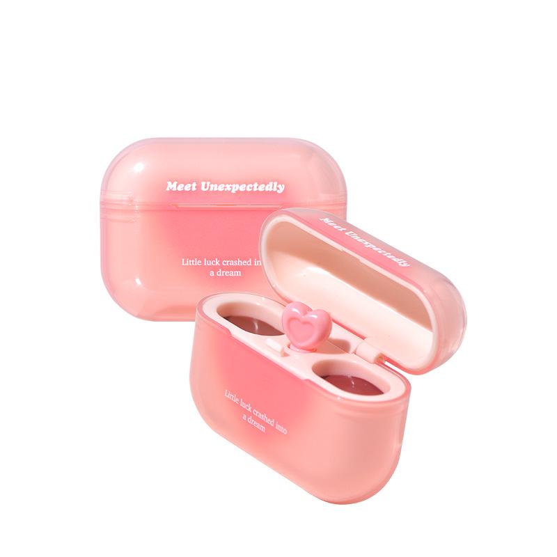 Gogotales Double-Ended Lip Gloss: Long-Lasting, Moisturizing Lip Mud & Mirror Water Light Lipstick