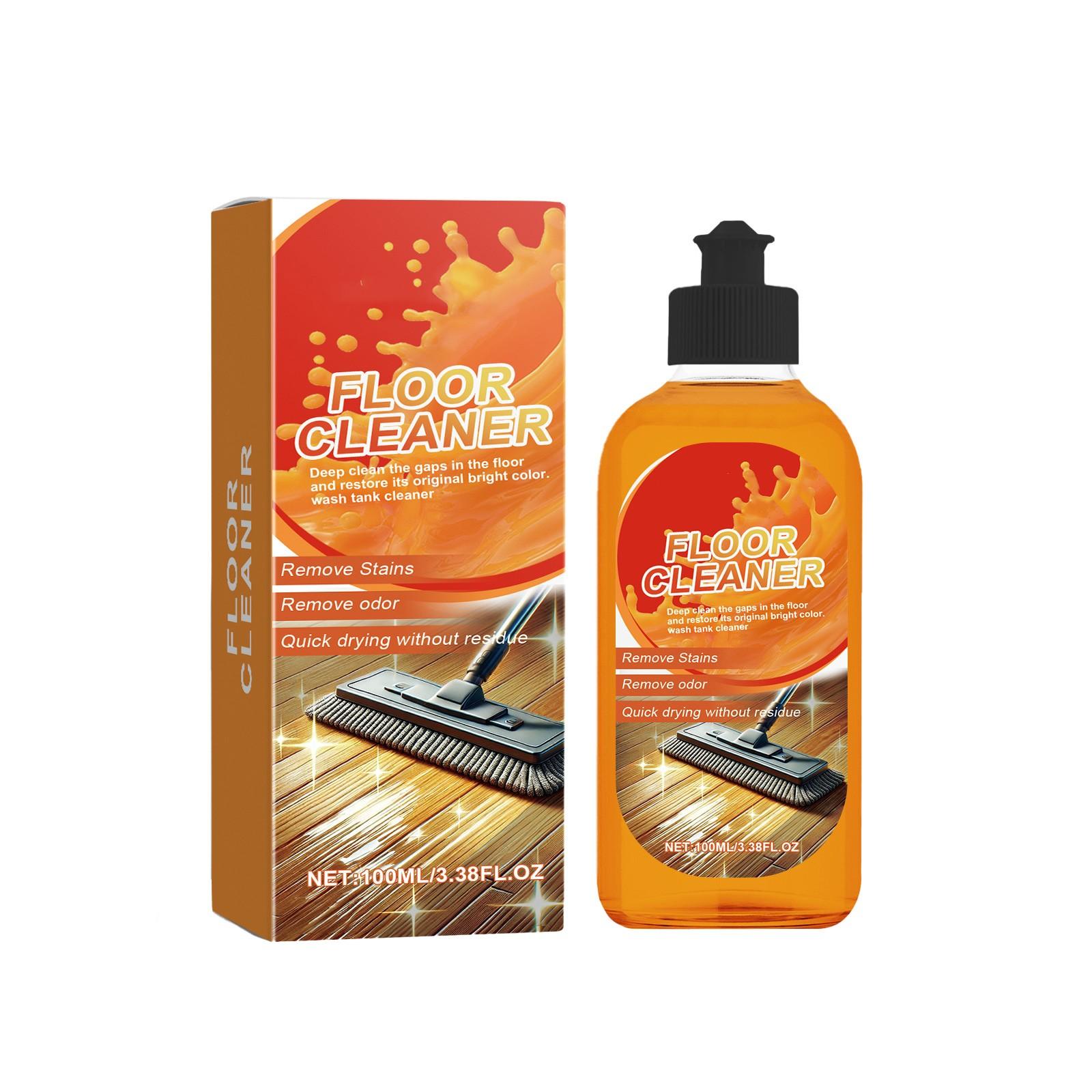 

Средство для мытья полов в доме, чистящее средство для керамической плитки и туалета, сильное удаление пятен, чистка, придание блеска, долговечное 100 мл One Size жёлтый