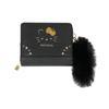 Sunart Hello Kitty Glitter Metal Series Round Wallet, Black KT-5174-BK