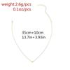 Sparkling  Silver Love Heart Shaped Gold Necklace Chains Trendy Charm Elegant Women Party Wedding