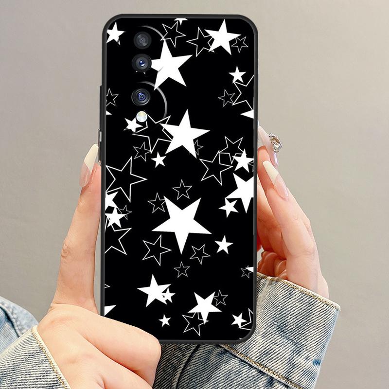 

Y2k Star Element Case For Honor Magic 7 6 5 Pro Honor 200 400 Lite 50 70 90 X9b X9a X8b X8a X8 X9 X9c Cover Honor X8a