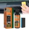 100ml Obnovovač plastů do auta Zpět do černé Lesklý Auto plastový lešticí a opravný nátěr Renovační prostředek pro detailing auta