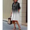 Autumn Minimalist Long Sleeved Mid Length Dresses