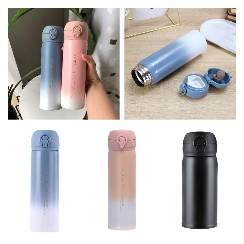 High-quality 304 Stainless Steel Portable Children's Thermos Cup Cute And Stylish Design