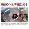 High Performances Drain Pump Motor WH23X25518 Front Loading Washer Drain Pump Assembly Ensuring Reliable Drainage