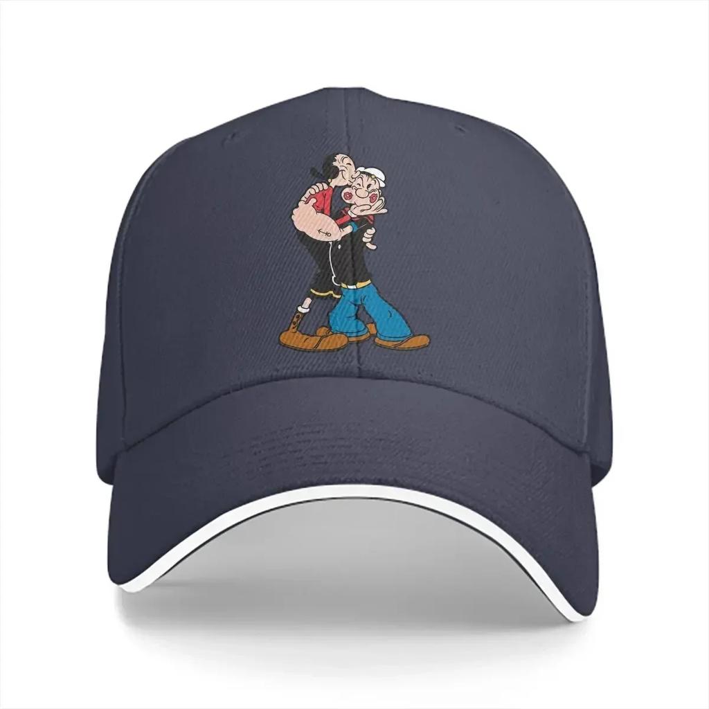 Kiss Unisex Baseball Caps Peaked Cap the Sailor Popeye Sun Shade Hats for Men Women