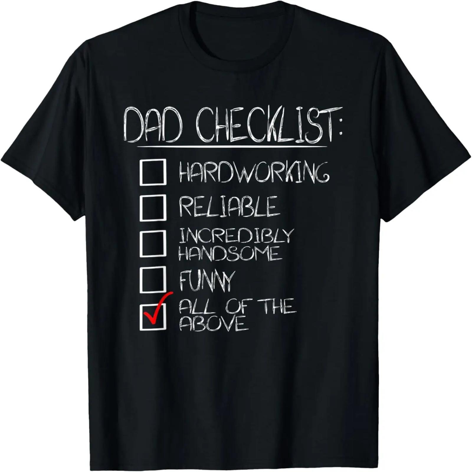 

Папа Чек-лист С Днем Отца Семейный Комплект Футболка XXXXXL чёрный