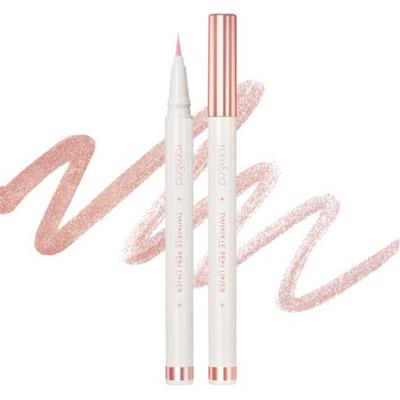 Rom& Twinkle Pen Liner 0.5g, 03 Rosy Sparkle, 1 Piece