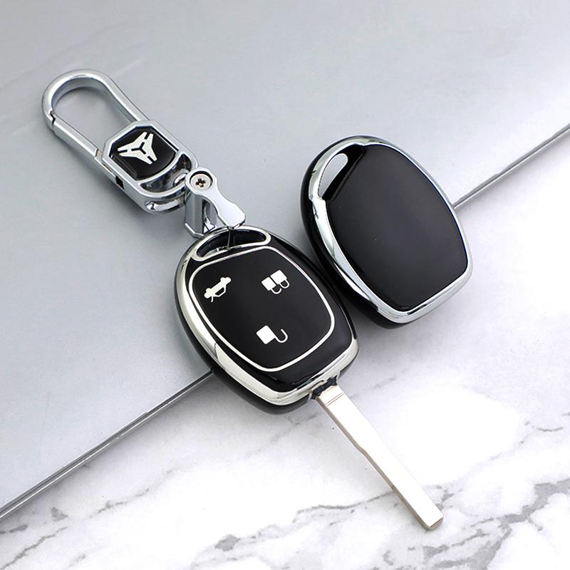 Auto Shell Fob For Ford Fiesta C-Max S-Max Eco Sport Transit Connect Focus KA Galaxy TPU Car Remote Key Cover Case Protector