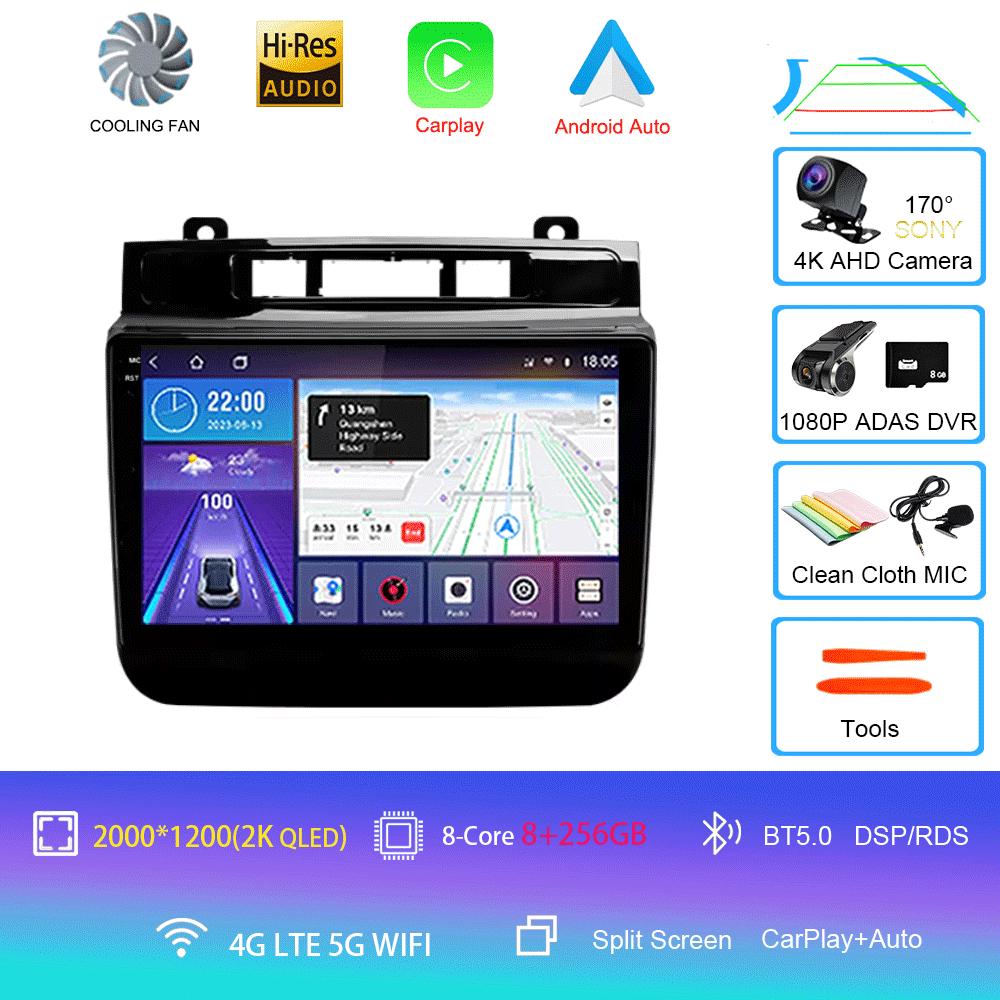 Android 14 For Volkswagen Touareg FL NF 2010 - 2018 Car Radio Multimedia Video Player Navigation stereo GPS No 2din 2 din dvd
