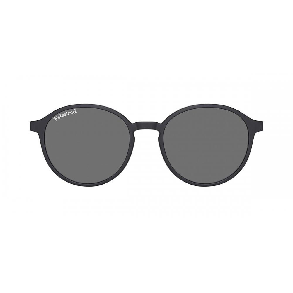 

Круглые очки с полной оправой, матово-черные, Smartbuy CollectiOn Camelo, клипсы только поляризационные, Clip Trc 184 1, модные, унисекс 51-18-00