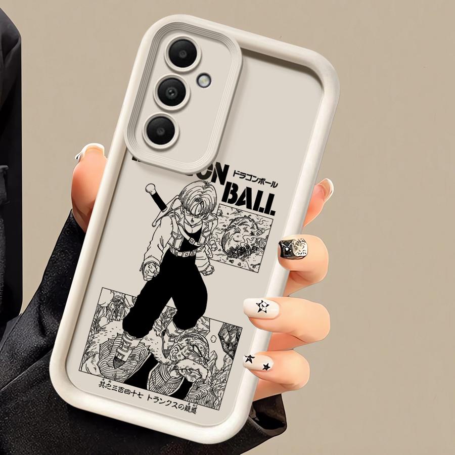 Soft Shell Case for Samsung Galaxy A16 A23 A12 A36 A14 A32 A34 A56 A26 A22 A24 A13 A33 Dragon Ball Goku Trunks