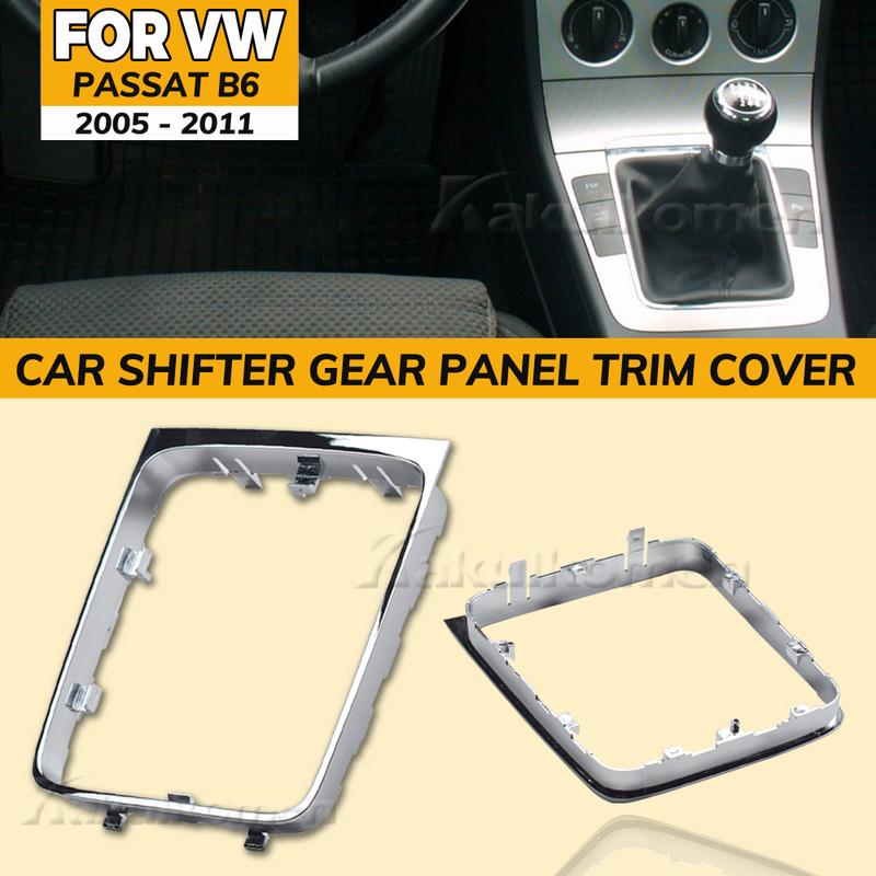 Manual Transmission For VW Volkswagen Passat B6 2005 2006 2007-2011 Gear Shift Knob Shifter Gaiter Bottom Frame Car Accessories