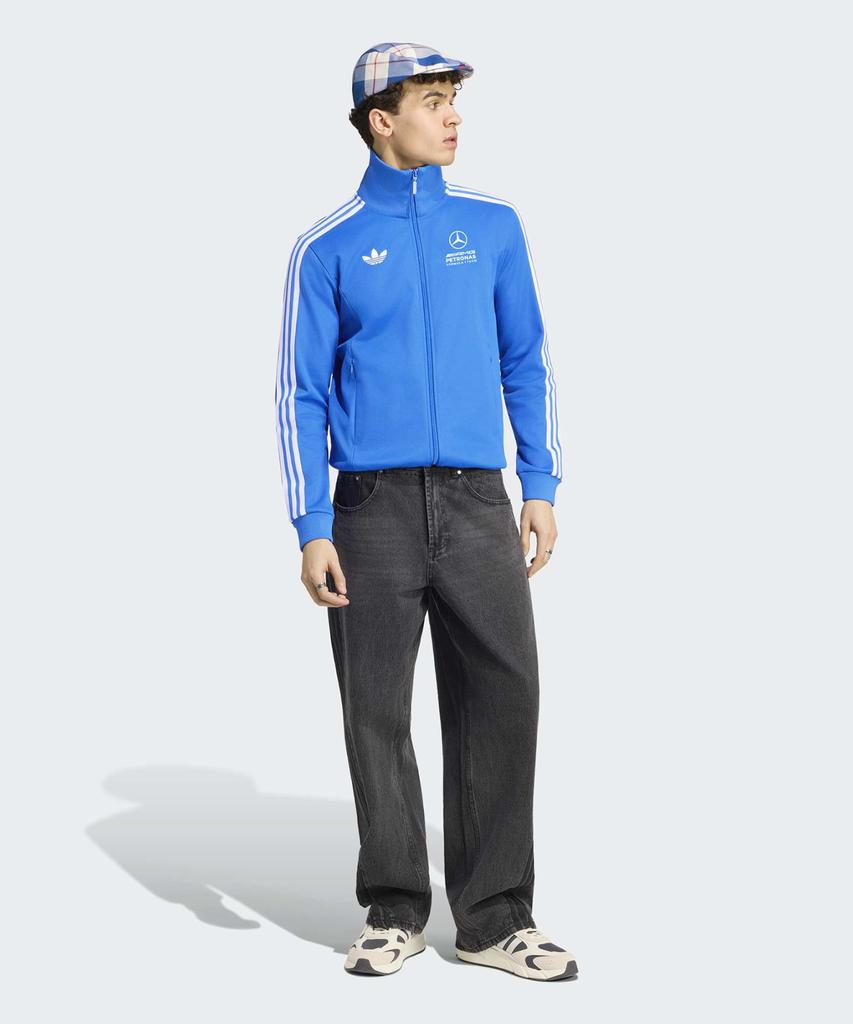 Adidas Mercedes Amg F1 Team Blue Wonder Track Top - Bluebird:White / Kt5128