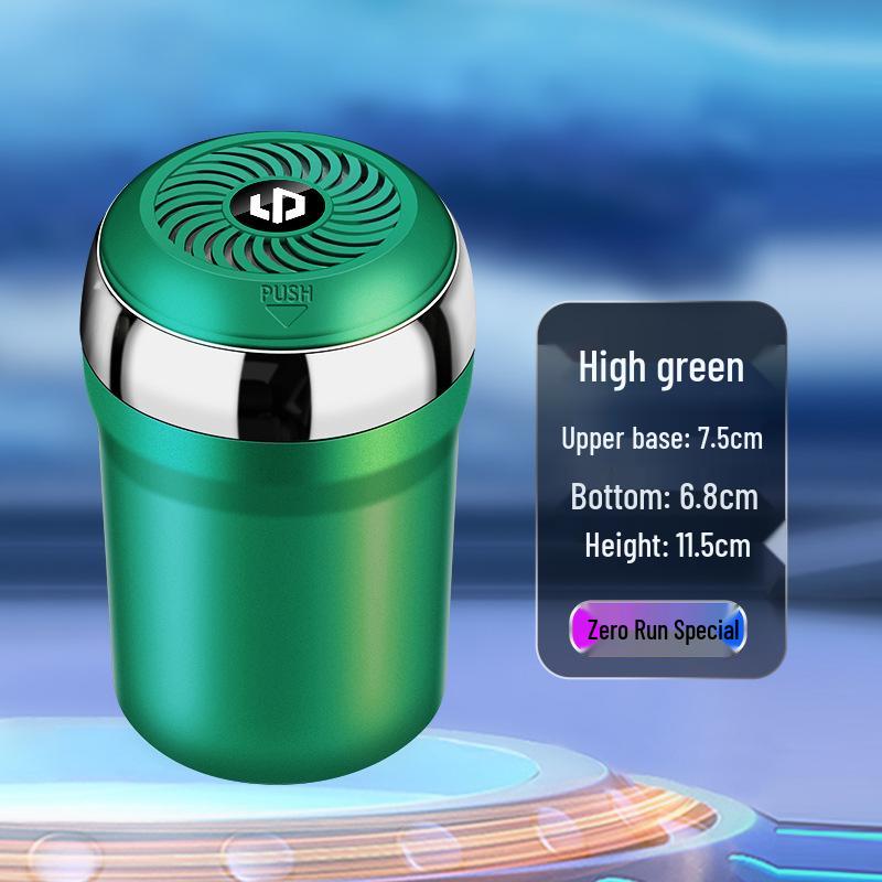 Creative Anti-Ash Car Ashtray for Leapmotor C11/T03/C16/C10/C01 Ambient Lighting