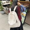 Backpack for Male and Female College Students Large-capacity Solid-color Backpack and Schoolbags for Freshmen