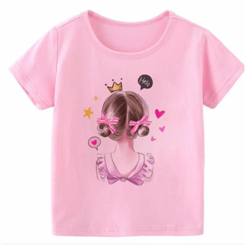 

Summer Boys Girls Short Sleeves T-Shirts Children s Pink Panda T Shirt Baby Girl O-Neck Cute Funny Kids Tee Casual Y2k Tops 110